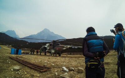 Day 3 Part 1: Namche Bazaar to Syangboche – Everest Base Camp + Video