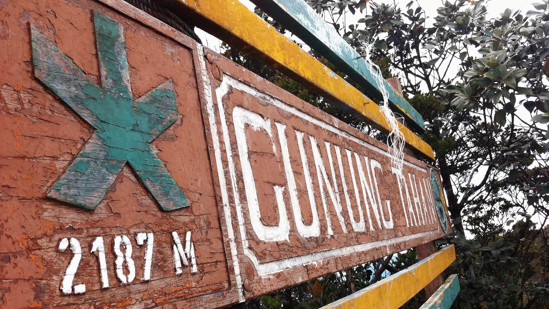 Gunung Tahan Summit